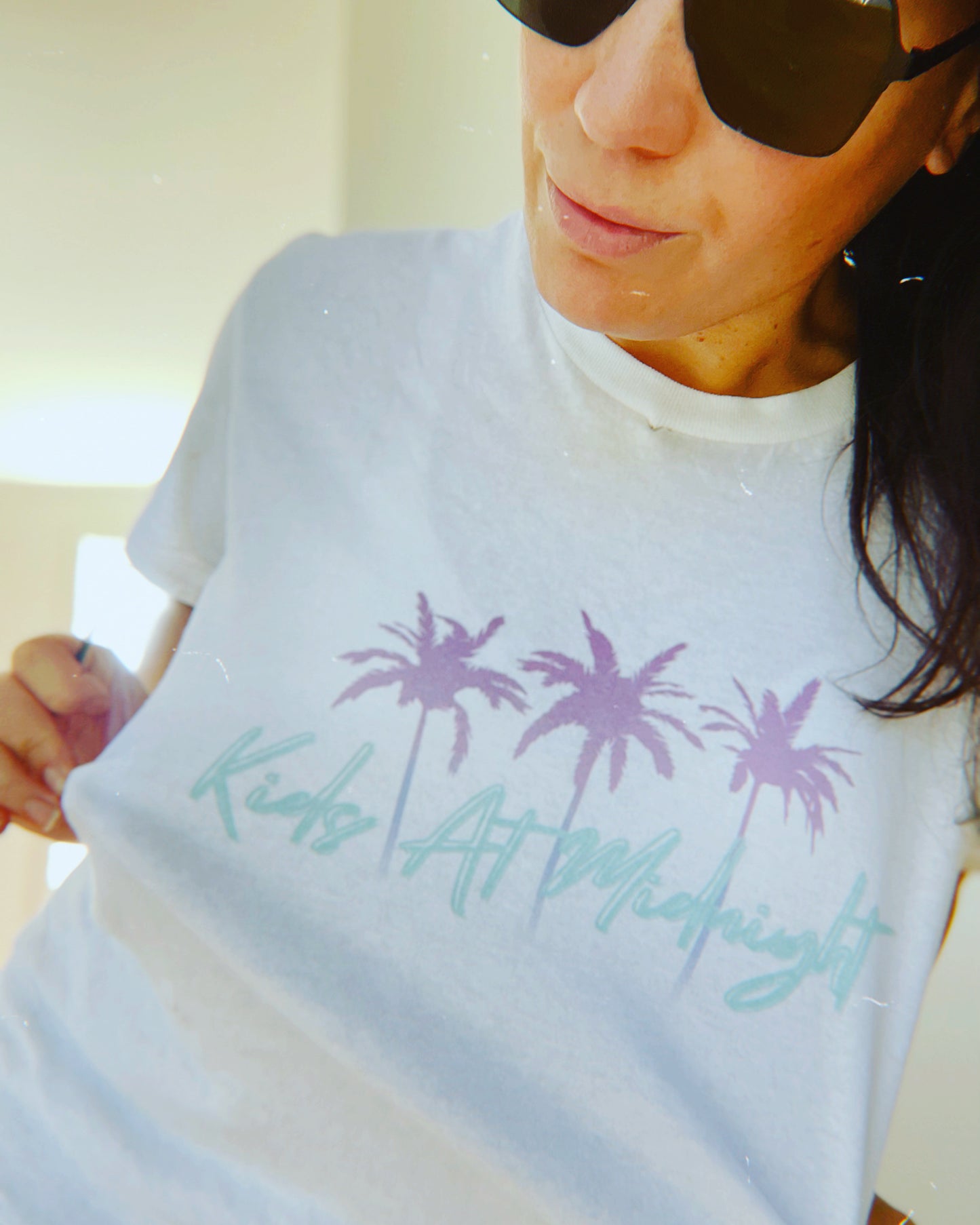 Kids At Midnight Miami Faded Classic Tee